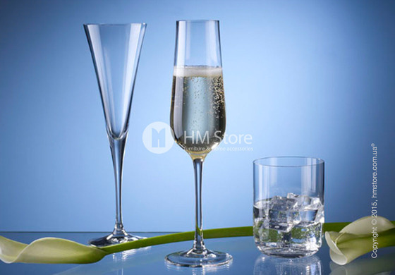 Набор бокалов для шампанского Villeroy & Boch коллекция Purismo 270 мл на 4 персоны