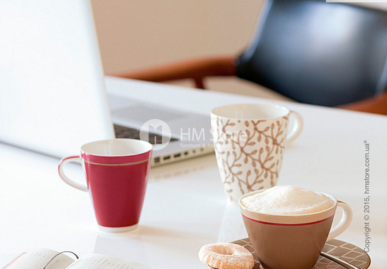 Чашка Villeroy & Boch коллекция Caffè Club Floral 350 мл, Caramel