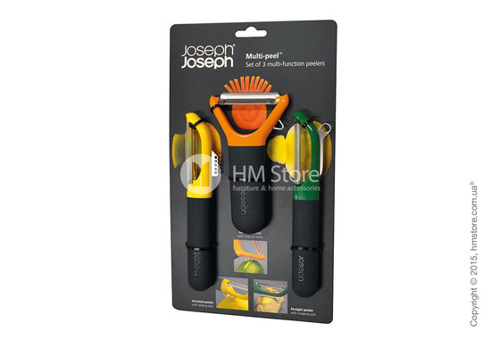 Набор овощечисток Joseph Joseph Multi-pell, 3 предмета