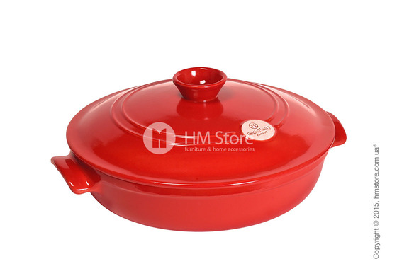 Кастрюля керамическая Emile Henry Cookware Flame 3,2 л, Burgundy