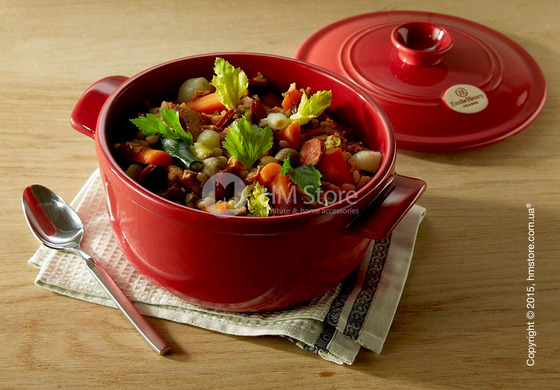 Кастрюля керамическая Emile Henry Cookware Flame 4 л, Burgundy