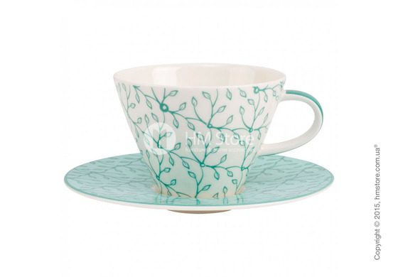 Чайный сервиз Villeroy & Boch коллекция Caffè Club Floral на 6 персон, 18 предметов, Peppermint
