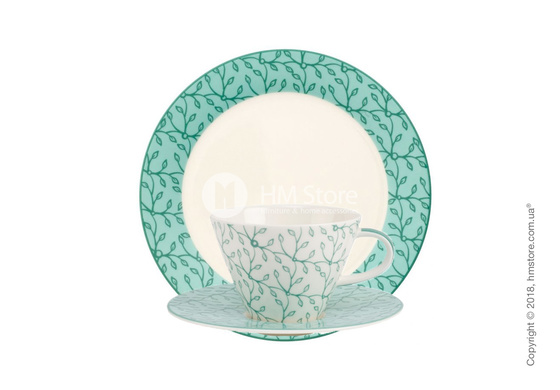 Чайный сервиз Villeroy & Boch коллекция Caffè Club Floral на 6 персон, 18 предметов, Peppermint