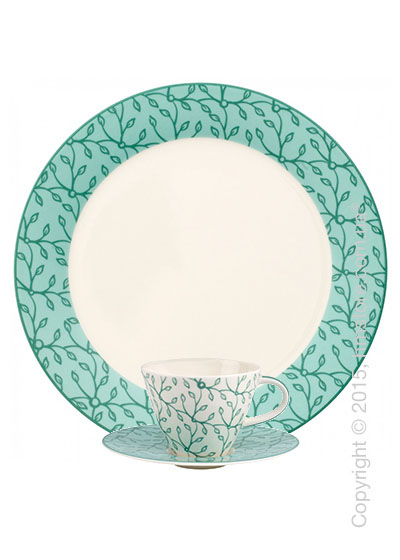 Чайный сервиз Villeroy & Boch коллекция Caffè Club Floral на 6 персон, 18 предметов, Peppermint