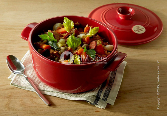 Кастрюля керамическая Emile Henry Flame Cookware 5,3 л, Burgundy