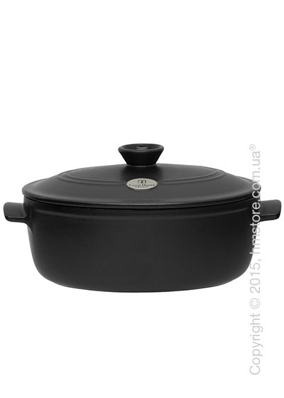 Кастрюля керамическая Emile Henry Flame 4,7 л, Black