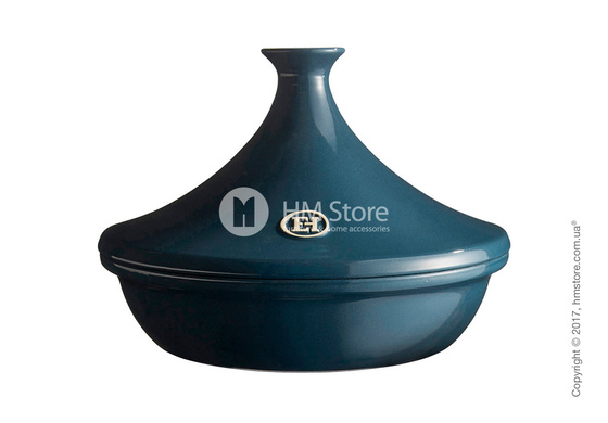 Тажин керамический Emile Henry Cookware Flame 2 л, Blue Flame Тажин керамический Emile Henry Cookware Flame 2 л, Blue Flame