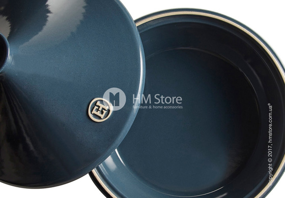 Тажин керамический Emile Henry Cookware Flame 2 л, Blue Flame Тажин керамический Emile Henry Cookware Flame 2 л, Blue Flame