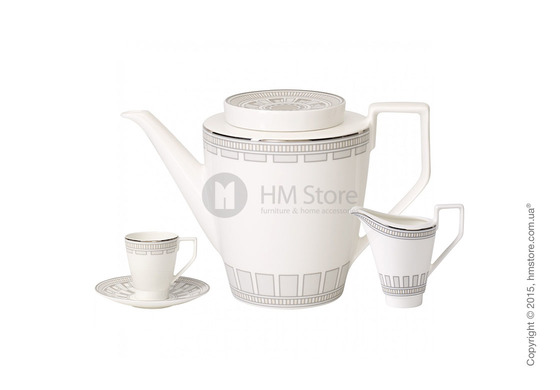Кофейный сервиз Villeroy & Boch коллекция La Classica Contura на 6 персон, 15 предметов