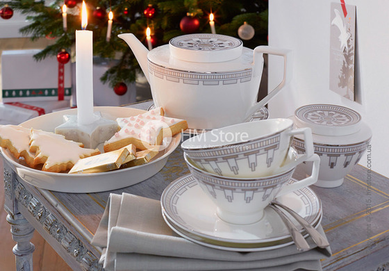 Чайный сервиз Villeroy & Boch коллекция La Classica Contura на 6 персон, 14 предметов