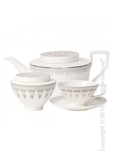 Чайный сервиз Villeroy & Boch коллекция La Classica Contura на 6 персон, 14 предметов