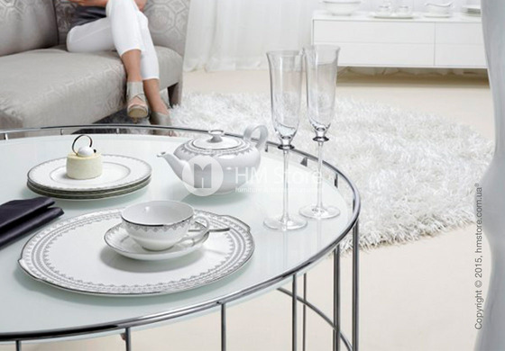 Чайный сервиз Villeroy & Boch коллекция White Lace на 6 персон, 14 предметов