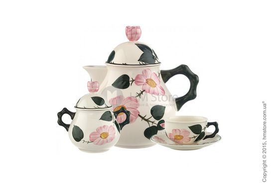 Чайный сервиз  Villeroy & Boch коллекция Wildrose на 6 персон, 14 предметов