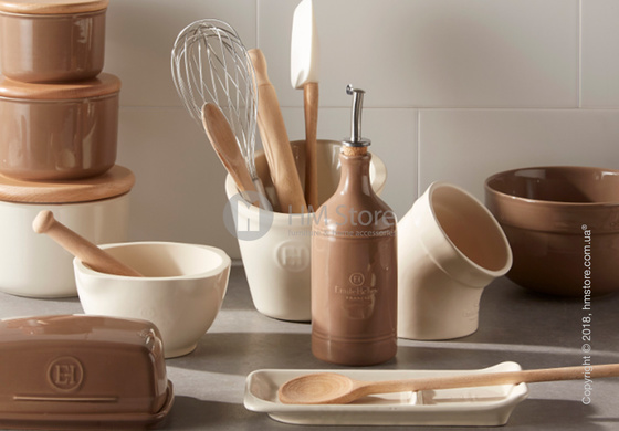Рукав керамический для соли Emile Henry Kitchenware, Charcoal