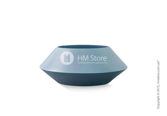 Ваза Calligaris Trio S, Ceramic glossy matt sky blue and pale blue