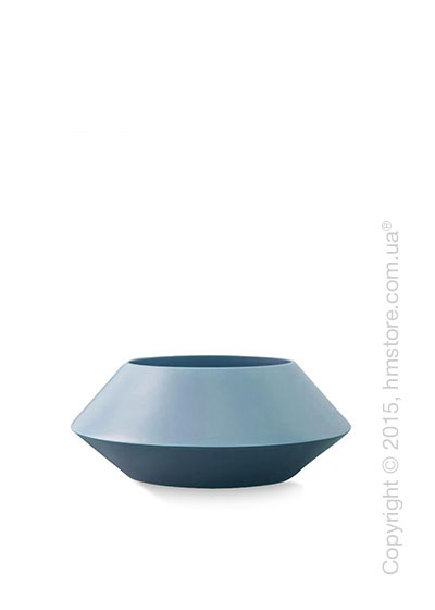 Ваза Calligaris Trio S, Ceramic glossy matt sky blue and pale blue