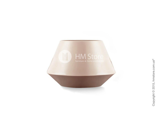 Ваза Calligaris Trio M, Ceramic matt old rose and light pink