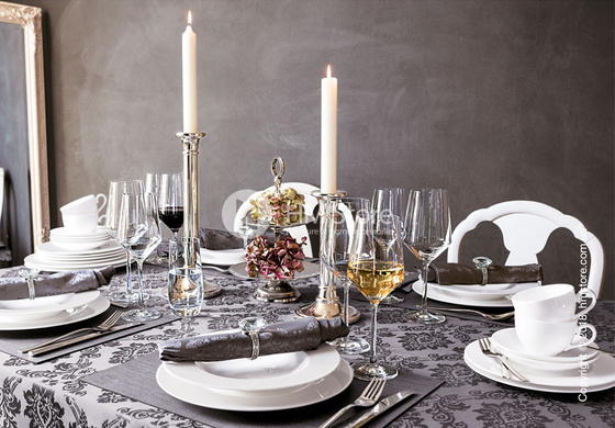 Набор тарелок Villeroy & Boch коллекция Royal на 6 персон, 12 предметов