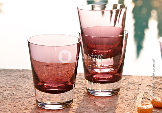 Набор стаканов Villeroy & Boch коллекция Colour Concept 290 мл на 4 персоны, Burgundy