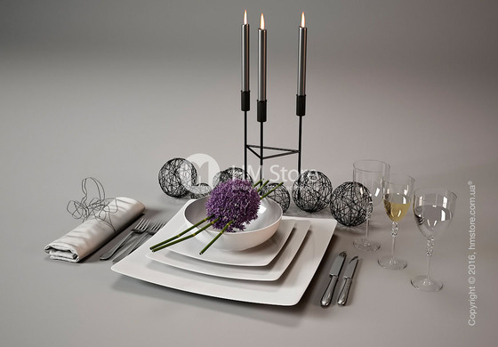 Набор тарелок Villeroy & Boch коллекция Modern Grace на 6 персон, 12 предметов