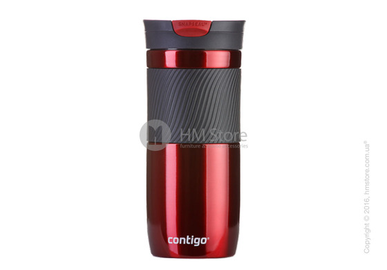 Термокружка Contigo SnapSeal Byron Stainless Travel Mug, Red Термокружка Contigo SnapSeal Byron Stainless Travel Mug, Red