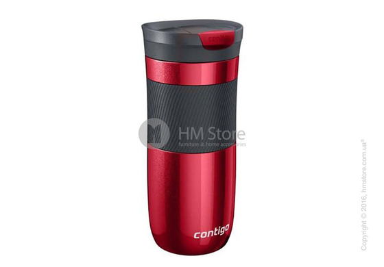 Термокружка Contigo SnapSeal Byron Stainless Travel Mug, Red