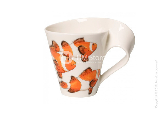 Чашка Villeroy & Boch коллекция New Wave, серия Animals of the World 300 мл, Anemone fish