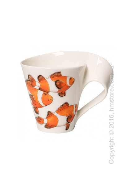 Чашка Villeroy & Boch коллекция New Wave, серия Animals of the World 300 мл, Anemone fish