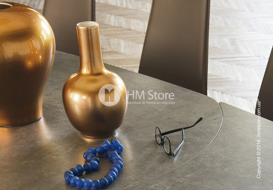 Ваза Calligaris Evan, Ceramic glossy copper