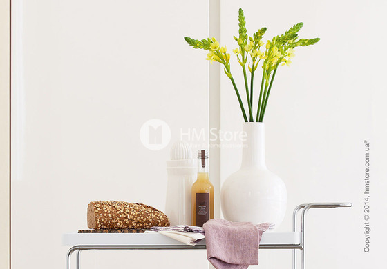 Ваза Calligaris Evan, Ceramic glossy rust brown