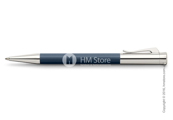 Ручка шариковая Graf von Faber-Castell серия Tamitio, коллекция Night Blue, Metal