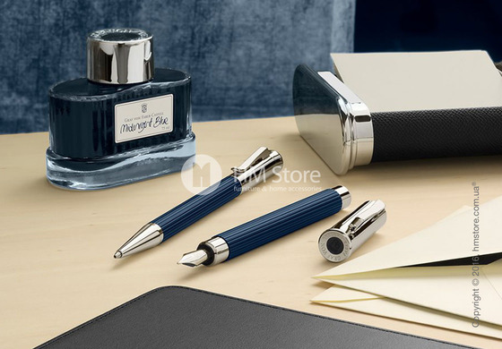 Ручка файнлайнер Graf von Faber-Castell серия Tamitio, коллекция Night Blue, Metal