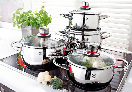 Набор кастрюль WMF коллекция Quality One, 5 предметов