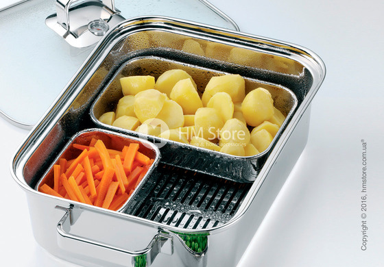 Кастрюля-пароварка WMF коллекция Vitalis Aroma 6,5 л