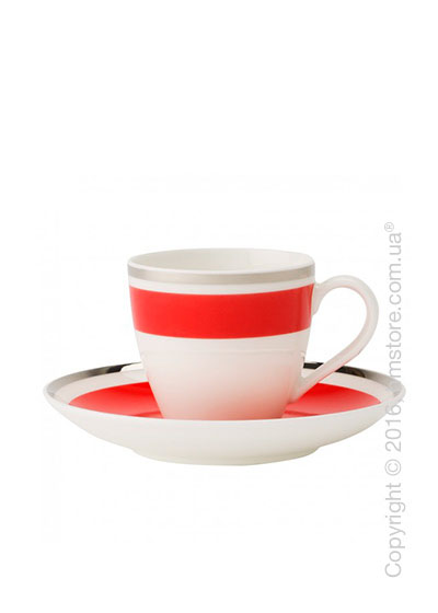 Чашка для эспрессо с блюдцем Villeroy & Boch коллекция Anmut My Color, Red Cherry