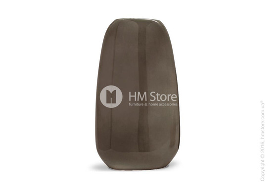 Ваза Calligaris Flavour L, Ceramic glossy dark taupe