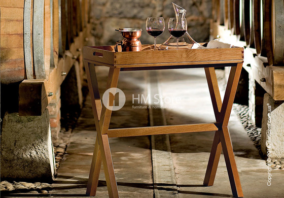 Сервировочный столик Сalligaris La Locanda, Solid wood wenge beech stained Сервировочный столик Сalligaris La Locanda, Solid wood wenge beech stained