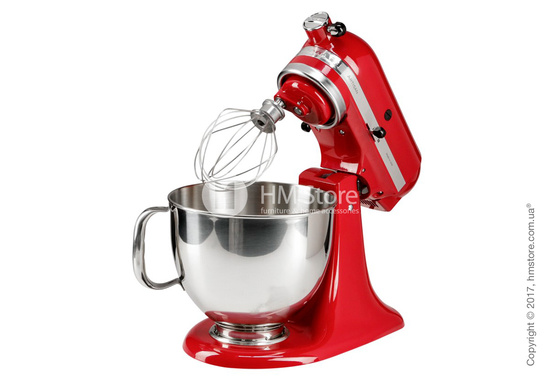 Планетарный миксер KitchenAid Artisan Series 5-Quart Tilt-Head Stand Mixer 4.8 л, Empire Red