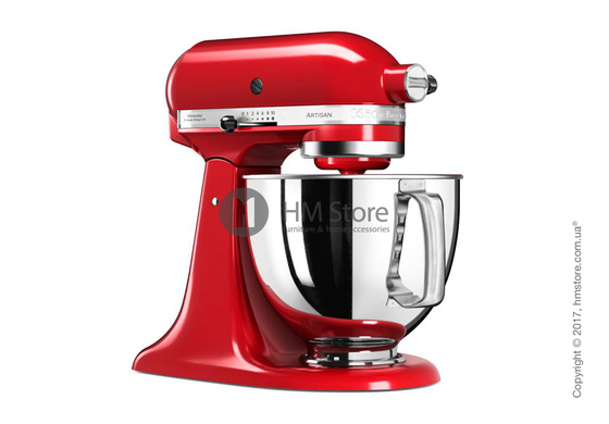Планетарный миксер KitchenAid Artisan Series 5-Quart Tilt-Head Stand Mixer 4.8 л, Empire Red