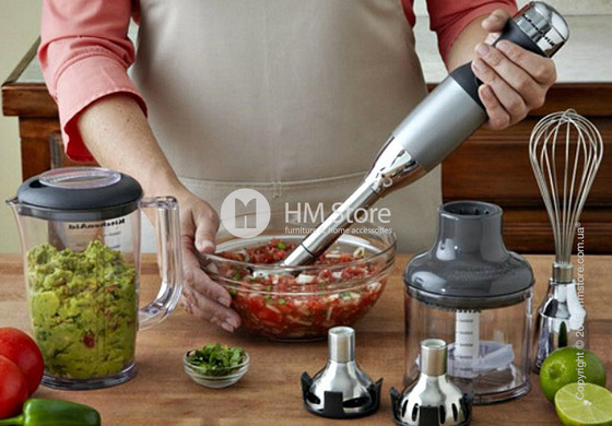 Блендер погружной KitchenAid Stabmixer Handblender, Empire Red