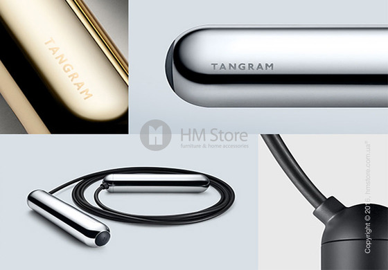 Умная скакалка Tangram Smart Rope, M size, Chrome