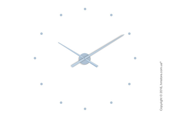 Часы настенные Nomon Oj Wall Clock, Steel Blue