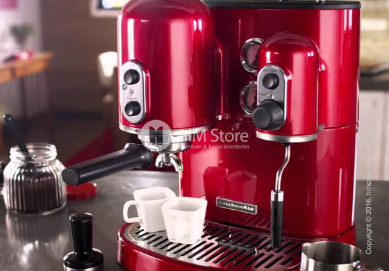 Кофемашина KitchenAid Artisan Espressomachine, Empire Red. Купить