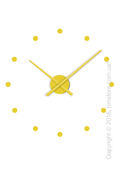 Часы настенные Nomon Oj Mini Wall Clock, Mustard