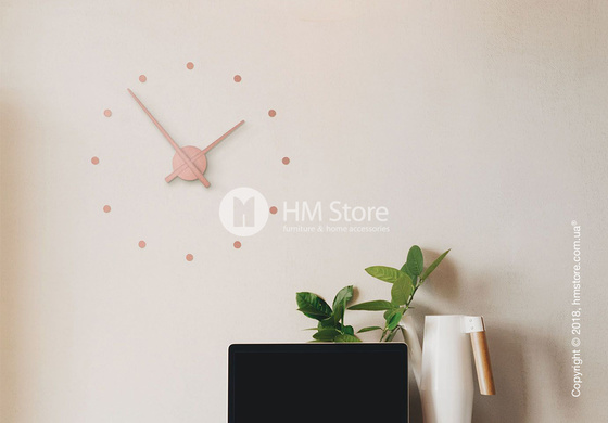 Часы настенные Nomon Oj Mini Wall Clock, Pink