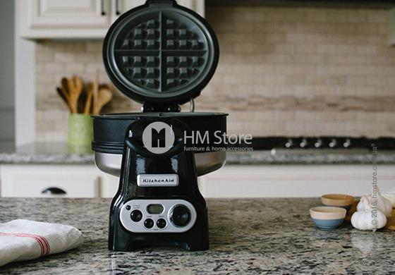 Вафельница KitchenAid Artisan Waffle Baker, Empire Red