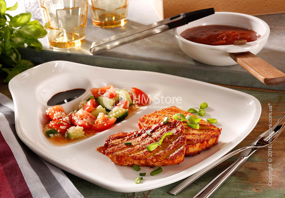 Тарелка для стейка Villeroy & Boch коллекция BBQ Passion, L