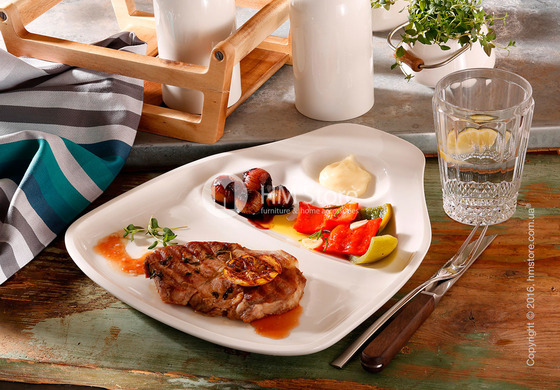 Тарелка для стейка Villeroy & Boch коллекция BBQ Passion, L