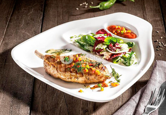 Тарелка для стейка Villeroy & Boch коллекция BBQ Passion, L