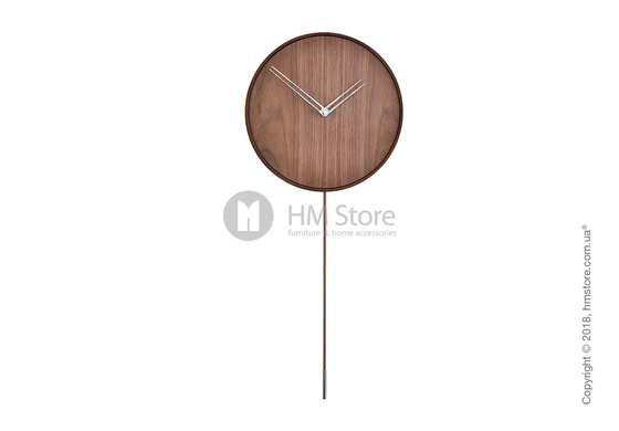 Часы настенные с маятником Nomon Swing, Steel Часы настенные с маятником Nomon Swing, Steel